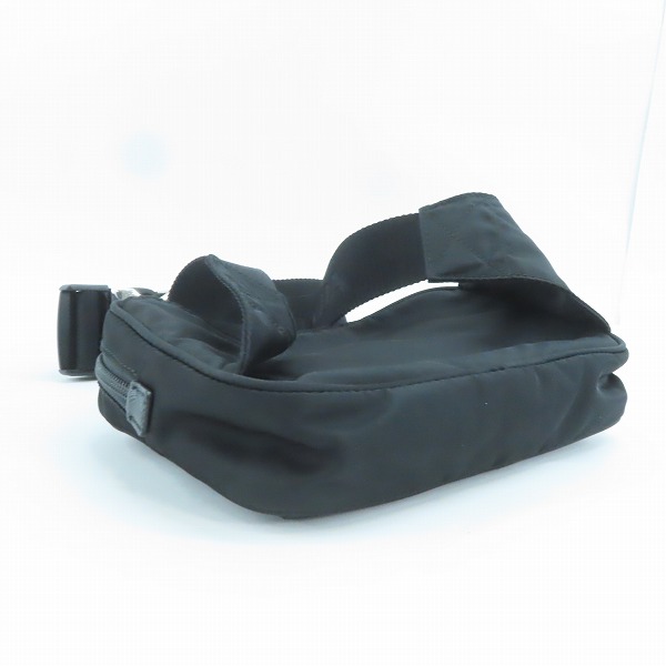 実際に弊社で買取させて頂いたPRADA/プラダ テスートナイロン ウエストポーチ ウエストバッグ 2VL977の画像 2枚目