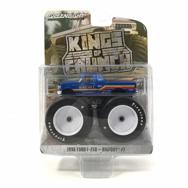 実際に弊社で買取させて頂いた【未開封】Green Light/グリーンライト BIGFOOT MONSTER TRUCK 1974 FORD F-250/1996 FORD F-250 BIGFOOT #7 他 3点セットの画像 5枚目