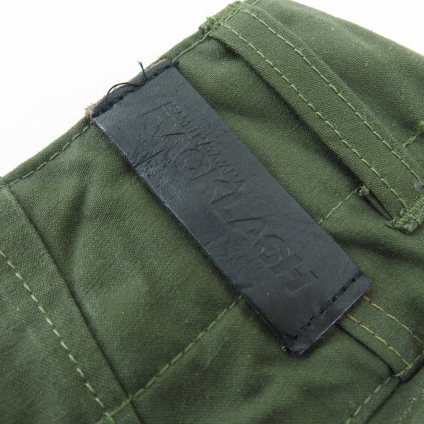 実際に弊社で買取させて頂いたBACKLASH×ripvanwinkle/バックラッシュ×リップヴァンウィンクル REMAKE JODHPUR PARACHUTE パラシュートパンツ BLR-003/Lの画像 3枚目