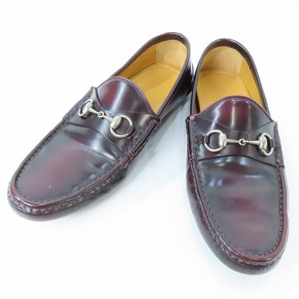 実際に弊社で買取させて頂いたGUCCI/グッチ ドレスシューズ 244289/9