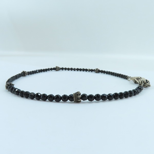 実際に弊社で買取させて頂いたJustin Davis/ジャスティンデイビス BLACK SERPENT/CROWN ブラックサーペント/クラウン ブレスレット SBJ640の画像 2枚目