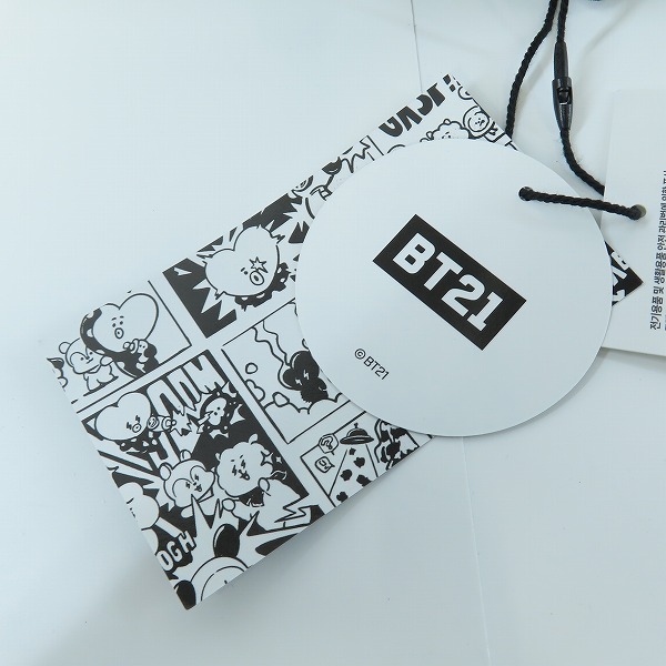 実際に弊社で買取させて頂いた(1)【未使用】FRAGMENT DESIGN フラグメントデザイン ×BT21 BT21FRGMT CAP COOKY ブラック×ブラウンの画像 6枚目