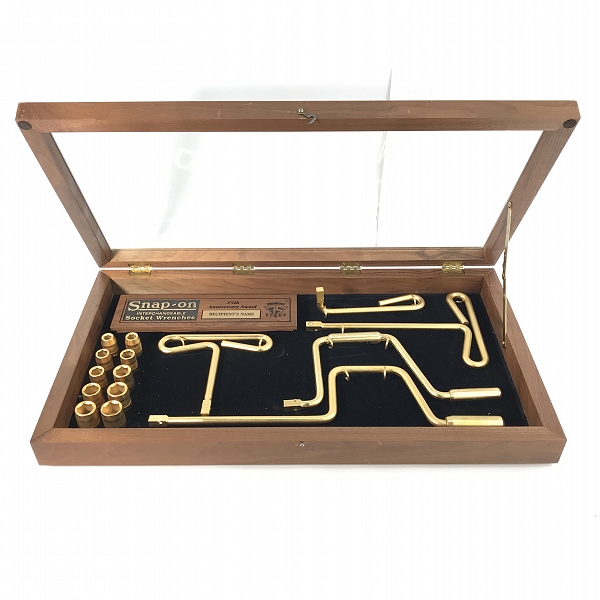 実際に弊社で買取させて頂いた★Snap-on/スナップオン 75th Anniversary Award/75周年 ソケットレンチ ツールセット