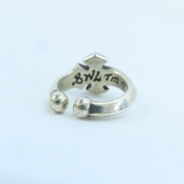 実際に弊社で買取させて頂いたBWL/BILL WALL LEATHER/ビルウォールレザー クロスイヤーカフの画像 2枚目