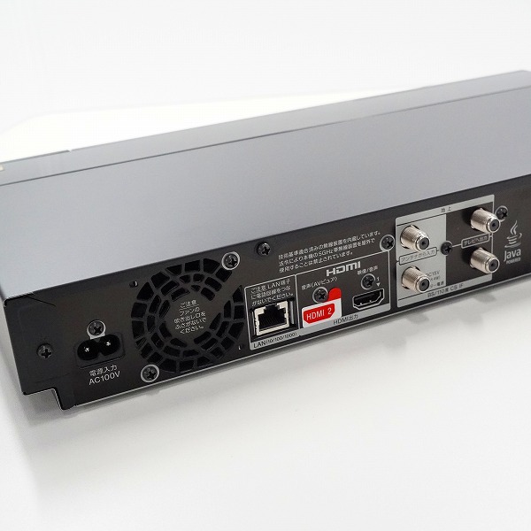 実際に弊社で買取させて頂いたSONY/ソニー BDZ-FBT4100 2023年製 4TB 4K Blu-ray ブルーレイレコーダー 簡易動作確認済みの画像 5枚目