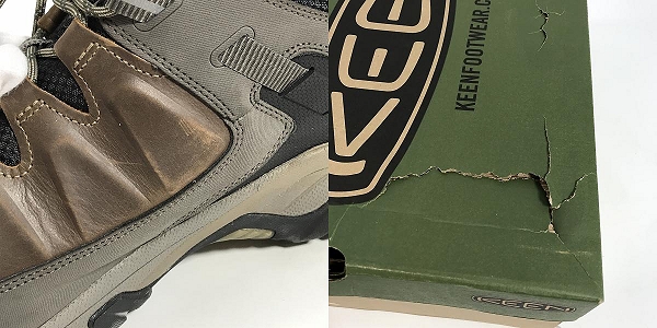 実際に弊社で買取させて頂いたKEEN/キーン OUTDOOR TARGHEE III WP WIDE ハイキングブーツ 1018597 /35の画像 7枚目