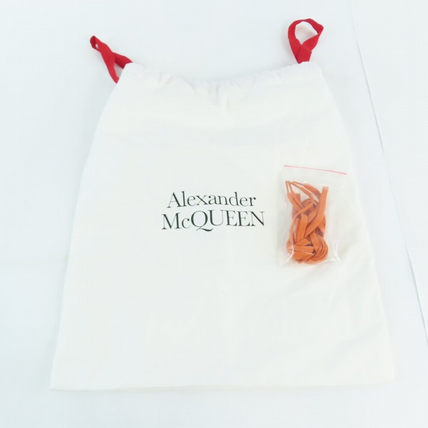 実際に弊社で買取させて頂いたAlexander McQueen/アレキサンダーマックイーン Tread Slick Low Lace Up トレッドスリック スニーカー 627225/41の画像 7枚目