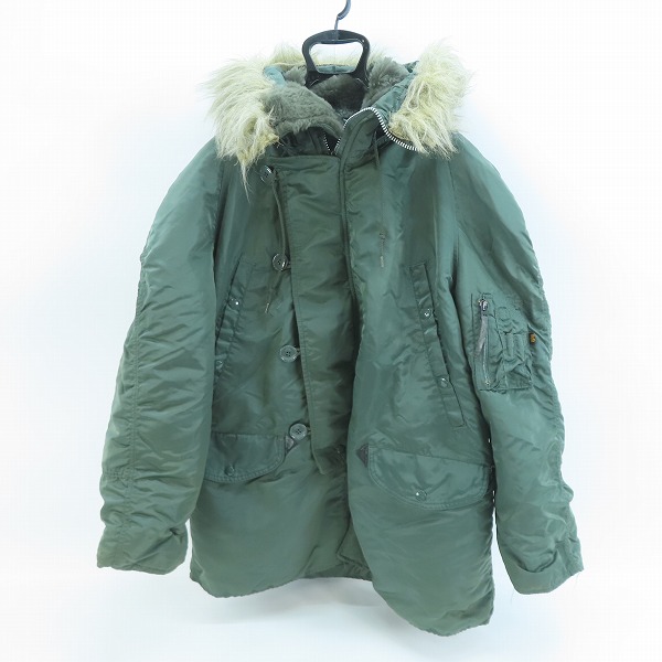 実際に弊社で買取させて頂いたALPHA INDUSTRIES/アルファインダストリーズ N-3B フライトジャケット MIL-J-6279/M