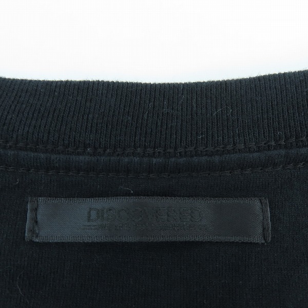 実際に弊社で買取させて頂いたDISCOVERED/ディスカバード Tシャツ/カットソー ブラック DC-MTG-01/2の画像 2枚目