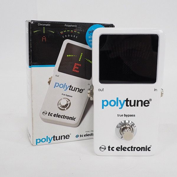 実際に弊社で買取させて頂いたTC Electronic/ティーシーエレクトロニック PolyTune 2 ギター/ベース用チューナー【動作確認済】