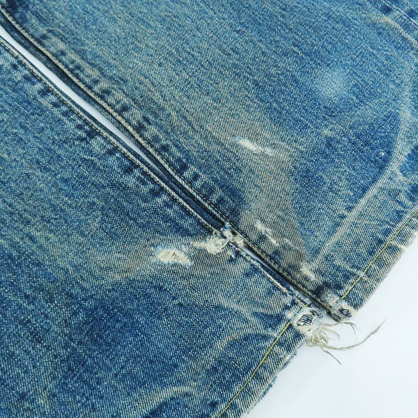 実際に弊社で買取させて頂いたLEVI’S/リーバイス 503B-XX 98年製 復刻 デニムパンツ W33/L36の画像 9枚目