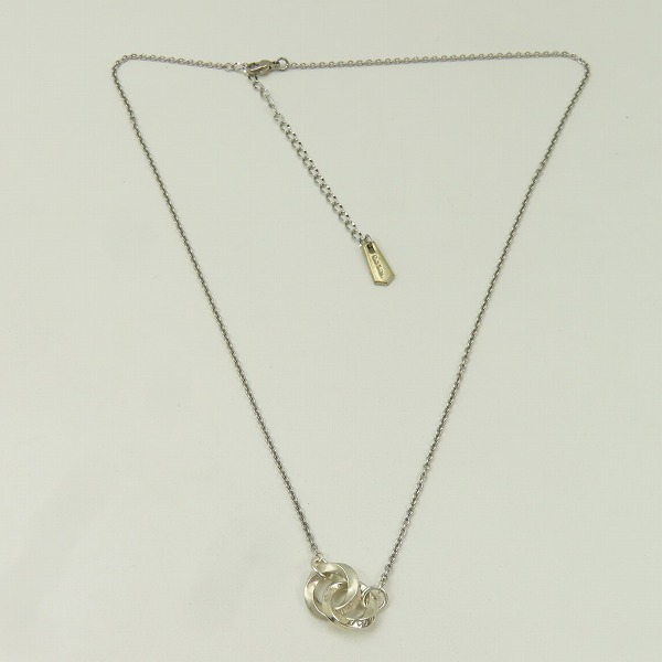 実際に弊社で買取させて頂いたPaul Smith/ポールスミス  "Quote" ダブルリング ネックレスの画像 7枚目