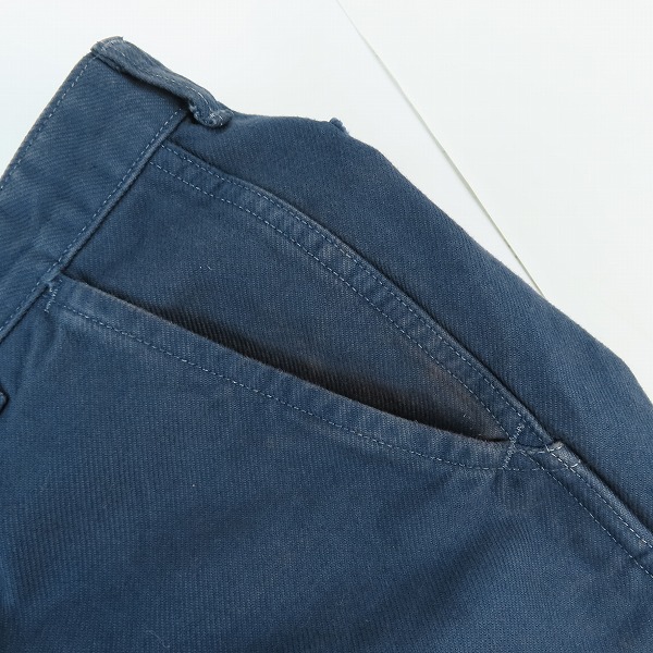 実際に弊社で買取させて頂いたBLUE BLUE/ブルーブルー ワークパンツ/1の画像 7枚目