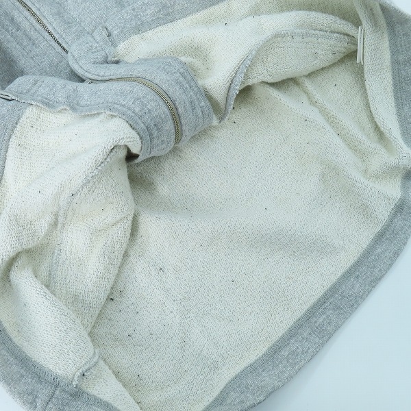 実際に弊社で買取させて頂いたHYSTERIC GLAMOUR/ヒステリックグラマー ワッペン 切替 ジップパーカー 0153CF05 FREEの画像 8枚目