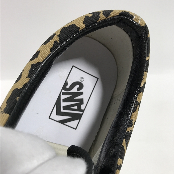 実際に弊社で買取させて頂いたVANS/バンズ OLD SKOOL 36 DX LEOPARD/オールドスクール スニーカー レオパード柄 VN0A54F39GI/26.5の画像 4枚目