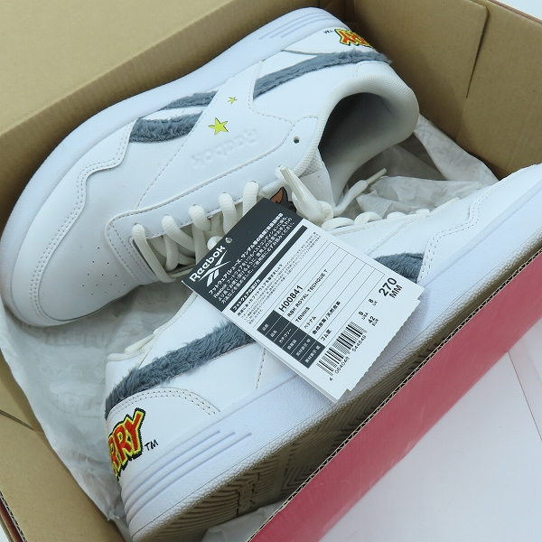 実際に弊社で買取させて頂いたReebok×Tom And Jerry/リーボック×トムとジェリー ROYAL TECHQUE T/ロイヤルテック H00841/27.0の画像 8枚目