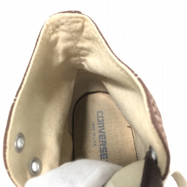 実際に弊社で買取させて頂いたCONVERSE/コンバース 90s USA製 ALL STAR/オールスター ハイカット スニーカー /8.5の画像 4枚目