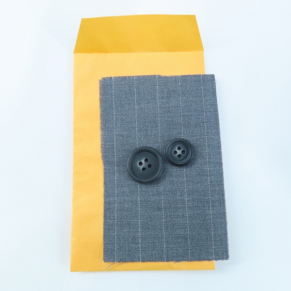 実際に弊社で買取させて頂いた【未使用】Brooks brothers/ブルックスブラザーズ REGENT FIT/テーラードジャケット/パンツ セットアップ グレー/44REG/38Wの画像 8枚目