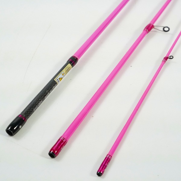 実際に弊社で買取させて頂いたAbuGarcia/アブガルシア Salty Style Colors Candy Pink STCS-664LS-CP 4ピース スピニングロッド ルアーロッド ケース付きの画像 4枚目