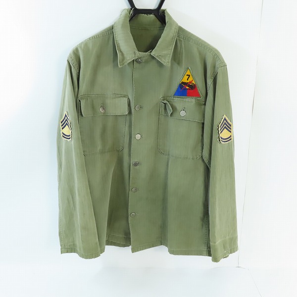 実際に弊社で買取させて頂いたVintage US ARMY/ヴィンテージ アメリカ軍40S 13 STAR/13スター M-47 HTB ジャケット