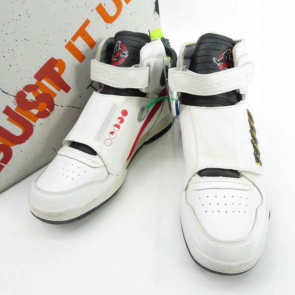 実際に弊社で買取させて頂いた【未使用】Reebok/リーボック ALIEN STOMPER MID ghostbusters/ゴーストバスターズ スマッシャーズ FY2106/28