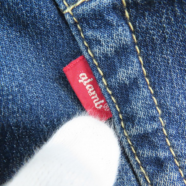 実際に弊社で買取させて頂いたglamb/グラム リブ付 ストレッチデニムパンツ/GB2018/P14/2の画像 7枚目