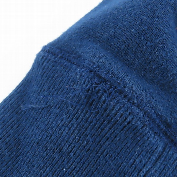 実際に弊社で買取させて頂いたTMT×BE＠RBRICK/ティーエムティー×ベアブリック コットン パーカー ブルー TSW-F19BA03/Sの画像 7枚目