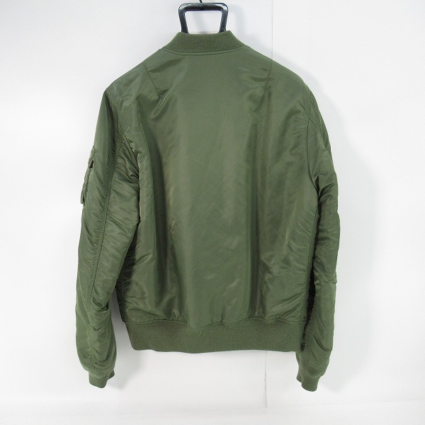 実際に弊社で買取させて頂いたALPHA INDUSTRIES/アルファインダストリーズ リバーシブル MA-1/フライトジャケット 20004-203/XLの画像 1枚目