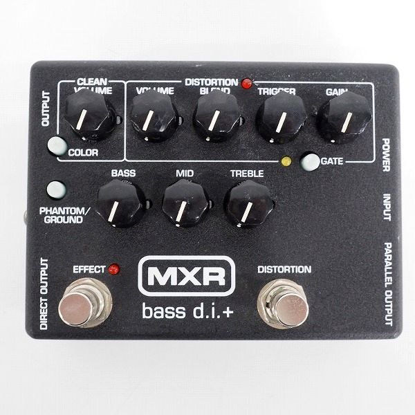 実際に弊社で買取させて頂いたMXR/エムエックスアール M80M Bass d.i.+ ベース用 プリアンプ・ディストーション エフェクター【動作確認済】