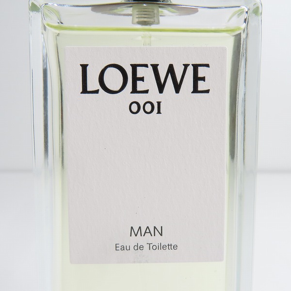 実際に弊社で買取させて頂いたLOEWE/ロエベ 001 マン オードトワレ/香水 100mlの画像 3枚目