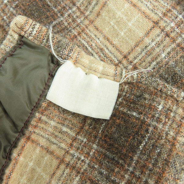 実際に弊社で買取させて頂いたPENDLETON/ペンドルトン ウール チェックシャツ/Mの画像 4枚目