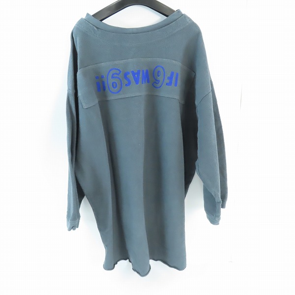 実際に弊社で買取させて頂いたTENDERLOIN/テンダーロイン MOSS STITCH NFL フットボール シャツ/カットソー/Lの画像 1枚目