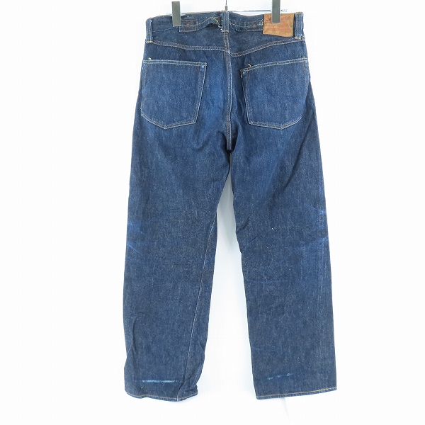 実際に弊社で買取させて頂いたSUGAR CANE/シュガーケーン Lot 1937 USA 13oz. BLUE DENIM WAIST OVERALLS SC41937US/W34L34の画像 1枚目
