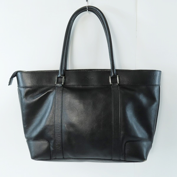 実際に弊社で買取させて頂いたRoen/ロエン スカル レザー 裏地 レオパード トートバッグの画像 1枚目