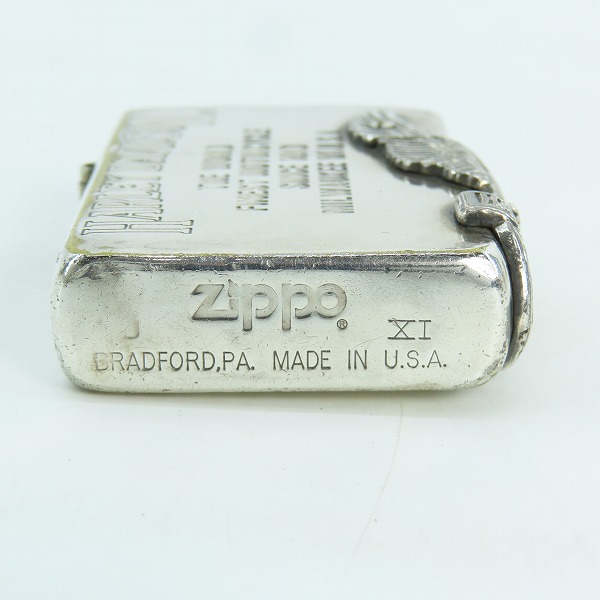 実際に弊社で買取させて頂いたZIPPO/ジッポー HARLEY DAVIDSON/ハーレーダビッドソン サイドメタル/1995年製の画像 3枚目
