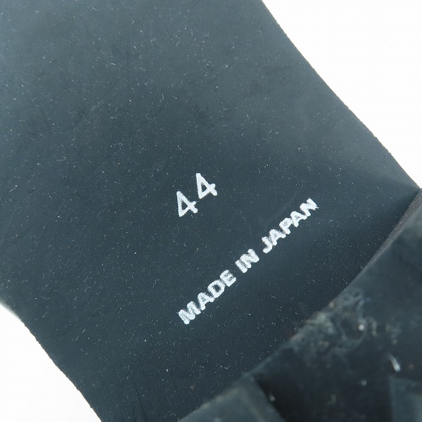 実際に弊社で買取させて頂いたNO ID./ノーアイディー レザーエンジニアブーツ/サイドジップ/44の画像 5枚目