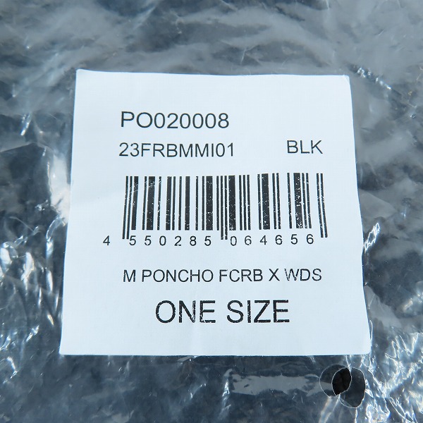 実際に弊社で買取させて頂いたF.C.Real Bristol×WIND AND SEA×Hurley/FCレアルブリストル × ウィンダンシー×ハーレー サウナポンチョ 23FRBMMI01/fの画像 9枚目