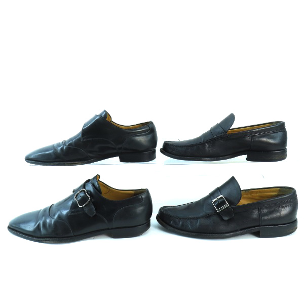 実際に弊社で買取させて頂いたBALLY/バリー レザー シューズ 2点セットの画像 1枚目
