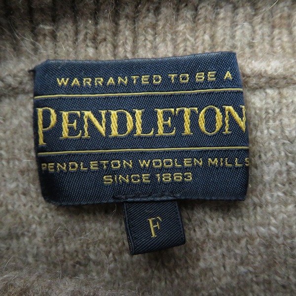 実際に弊社で買取させて頂いたPENDLETON/ペンドルトン タートルネック ニットセーター 1575-6300/Fの画像 2枚目