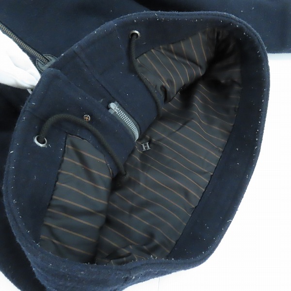 実際に弊社で買取させて頂いたBLUE BLUE/ブルーブルー ジップアップ ジャケット ネイビー /Sの画像 7枚目