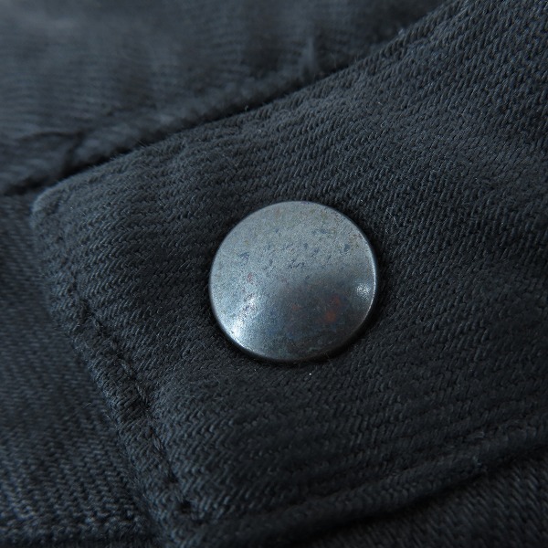 実際に弊社で買取させて頂いたISAMU KATAYAMA BACKLASH/バックラッシュ TARANTVLA ストレッチバイカーデニムパンツ 1356-10/Mの画像 6枚目