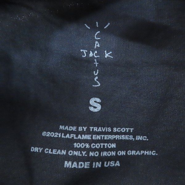 実際に弊社で買取させて頂いたmastermind JAPAN × CACTUS JACK./マスターマインド× カクタスジャック スカル ラインストーン Tシャツ/Sの画像 2枚目