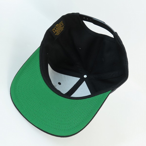 実際に弊社で買取させて頂いたTENDERLOIN/テンダーロイン 22SS ロゴ 刺繍 スナップバック ベースボール ブラック キャップの画像 4枚目