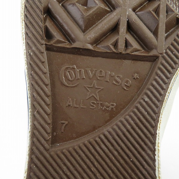 実際に弊社で買取させて頂いたCONVERSE/コンバース 80s ヴィンテージ/ビンテージ USA製/銀箱 ALL STAR/オールスター スニーカー 1-9615/7の画像 5枚目