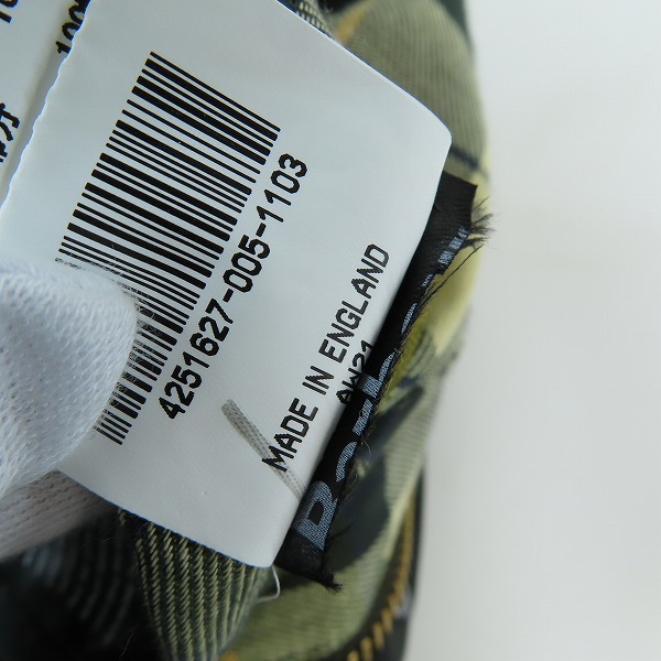 実際に弊社で買取させて頂いたBarbour/バブアー 21AW BEDALE SL オイルドジャケット 2102051/38の画像 7枚目