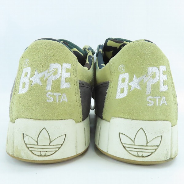 実際に弊社で買取させて頂いたadidas×A BATHING APE/アディダス×アベイシングエイプ ローカットスニーカー A BATHING APE LWST BAPE SAND IE6118/26の画像 1枚目
