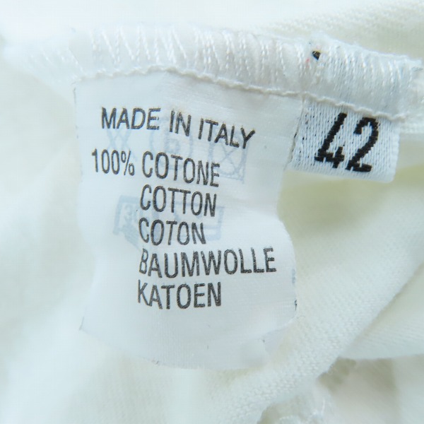 実際に弊社で買取させて頂いたVERSACE SPORT/ヴェルサーチ スポーツ 半袖 プリント Tシャツ/42の画像 3枚目