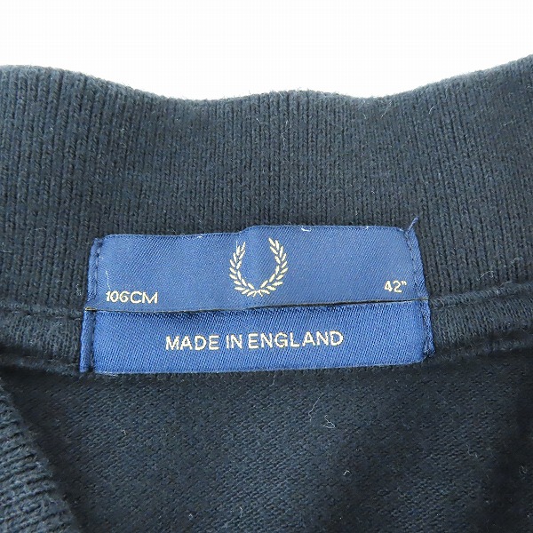実際に弊社で買取させて頂いたFRED PERRY/フレッドペリー イングランド製 半袖ポロシャツ M3/157/635/365/42の画像 2枚目