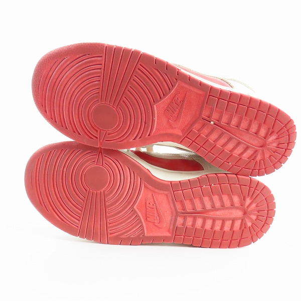 実際に弊社で買取させて頂いたNIKE/ナイキ DUNK LOW RETRO CHAMPIONSHIP RED/ダンクロー チャンピオンシップレッド DD1391-600/25.5の画像 2枚目