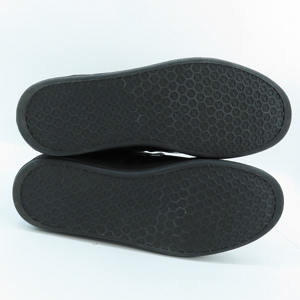 実際に弊社で買取させて頂いたGIVENCHY/ジバンシィ スニーカー ブラック GIVENCHYRICCARDOTISCI ハイカットベルトスニーカーブーツ/39の画像 2枚目